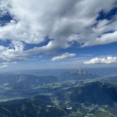 Flugwegposition um 14:41:21: Aufgenommen in der Nähe von Kleinsölk, 8961, Österreich in 2920 Meter